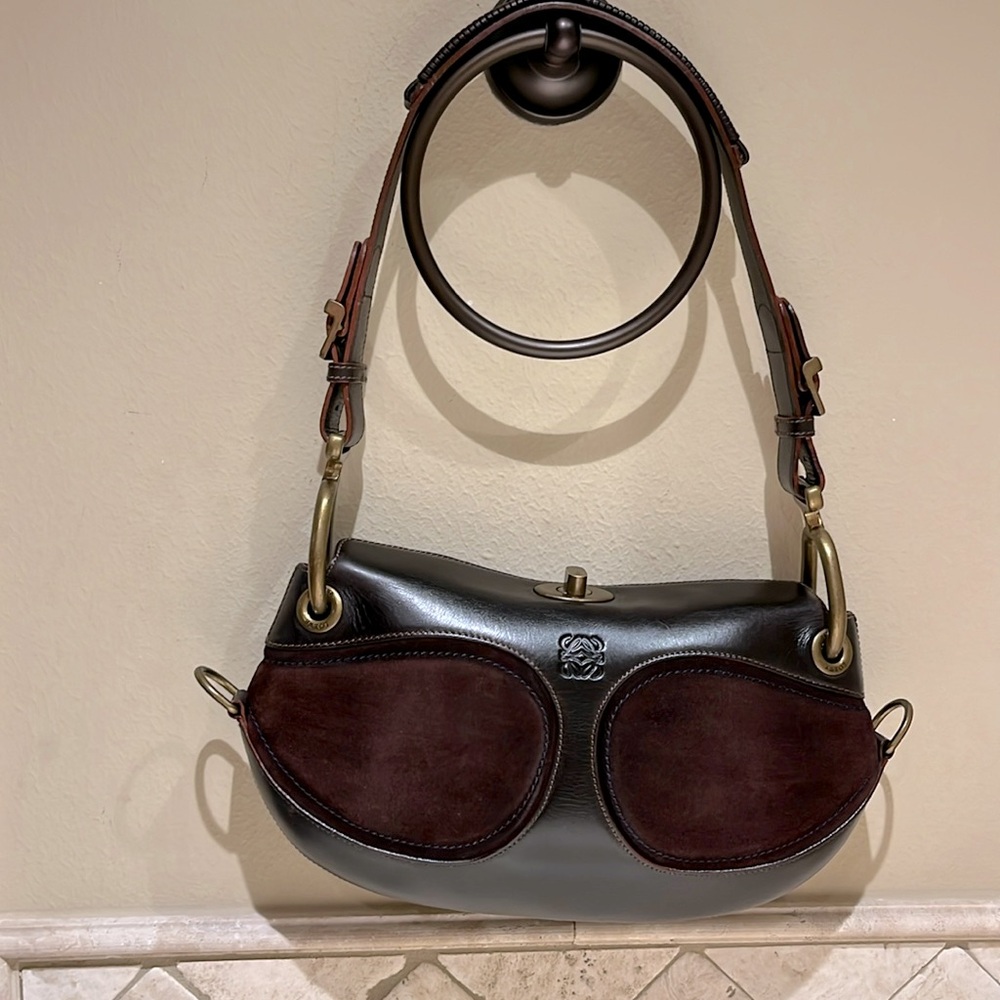 2004 Vintage Loewe Bag in Brown